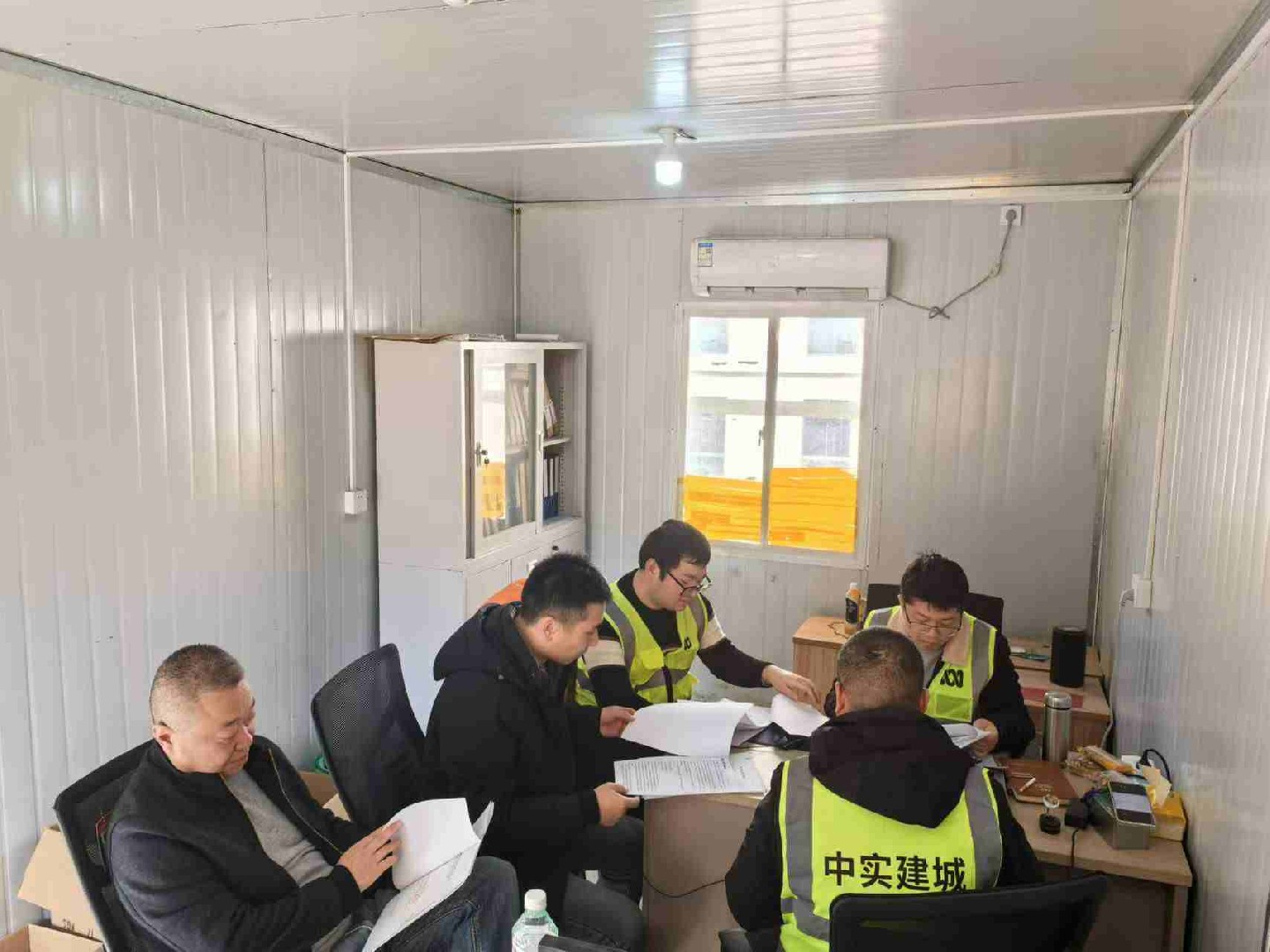 工程部组织对项目实施年终考核